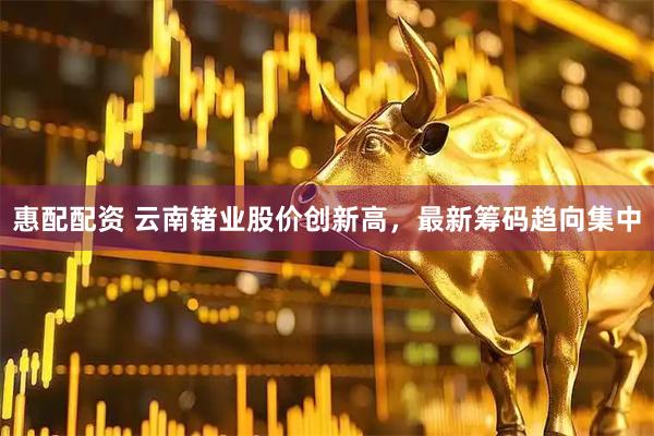 惠配配资 云南锗业股价创新高，最新筹码趋向集中
