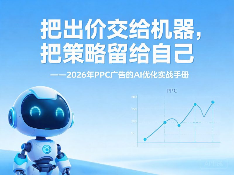 把出价交给机械，，，，，，，，把战术留给自己——2026年PPC告白的AI优化实战手册插图