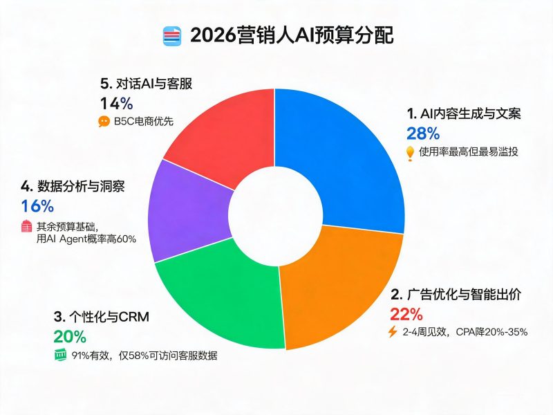 2026年，，，，，，营销人的AI预算应该怎么分？？？？？？？插图