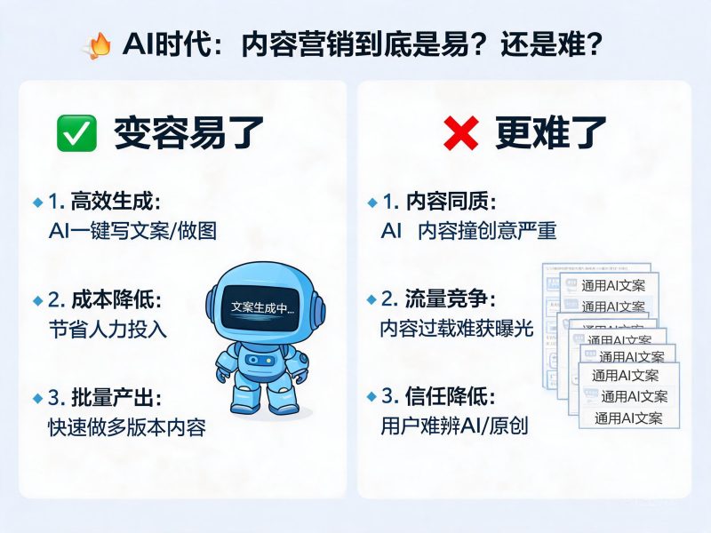 88%的营销人都在用AI写内容，，，，，，，但75%的人感触”没太大用”——差在哪？？？？？插图
