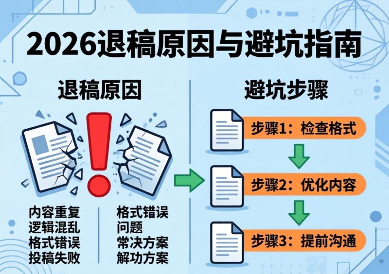 新闻发稿被拒稿怎么办？？？？？2026年最新退稿原因和避坑指南插图