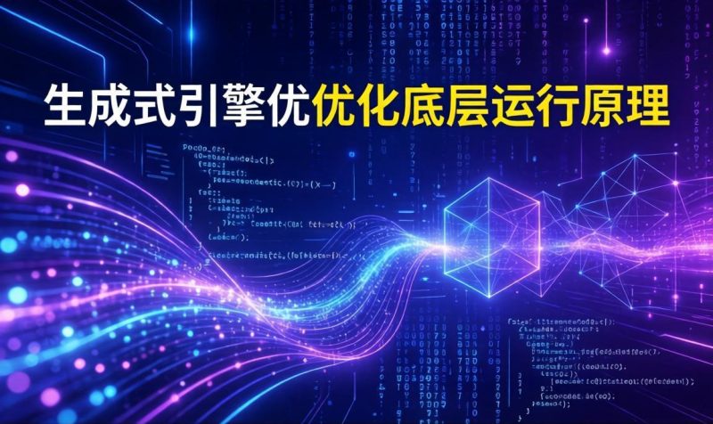 2026 GEO优化不是玄学：一文读懂天生式引擎优化的底层运行道理插图