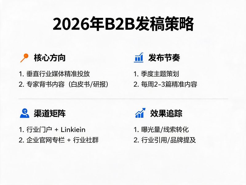 84%的AI引用来自行业媒体——2026年B2B发稿战术该变了插图